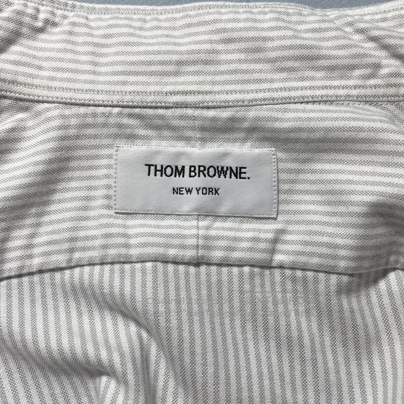 Thom Browne Thom Browne Gray Shirt Size US XS / EU 42 / 0 - 5 Thumbnail