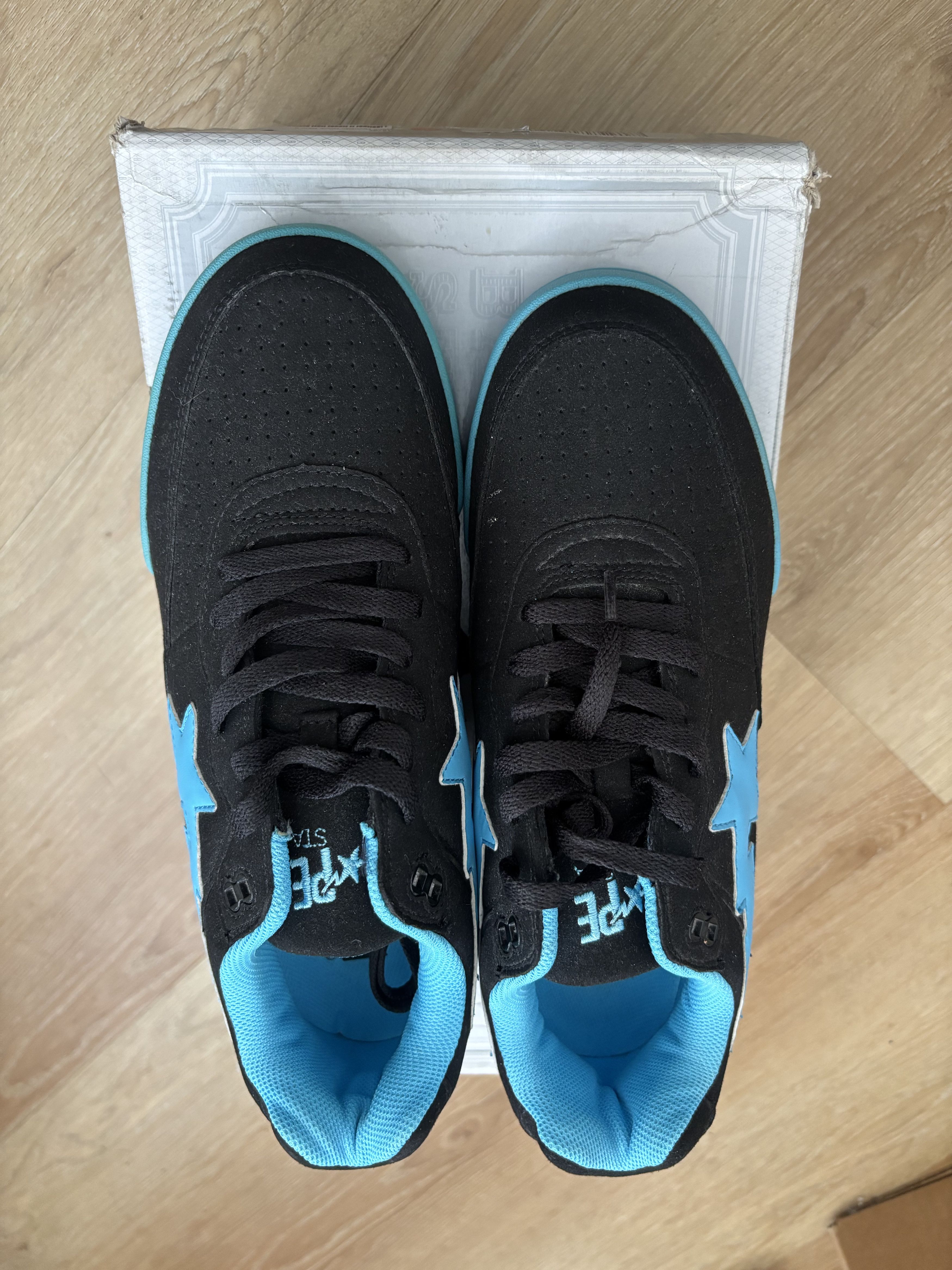 Bape Bape Roadsta Black Blue Size US 9 / EU 42 - 6 Thumbnail
