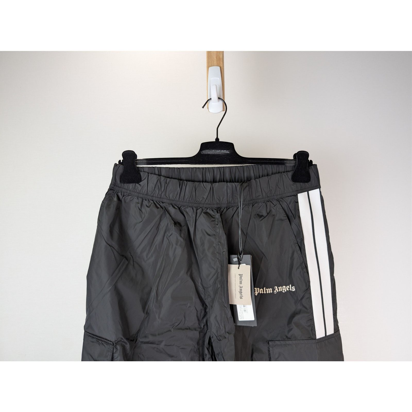 Palm Angels o1rshd1 New Cargo Aftersport Track Pants in Black Size US 36 / EU 52 - 3 Thumbnail