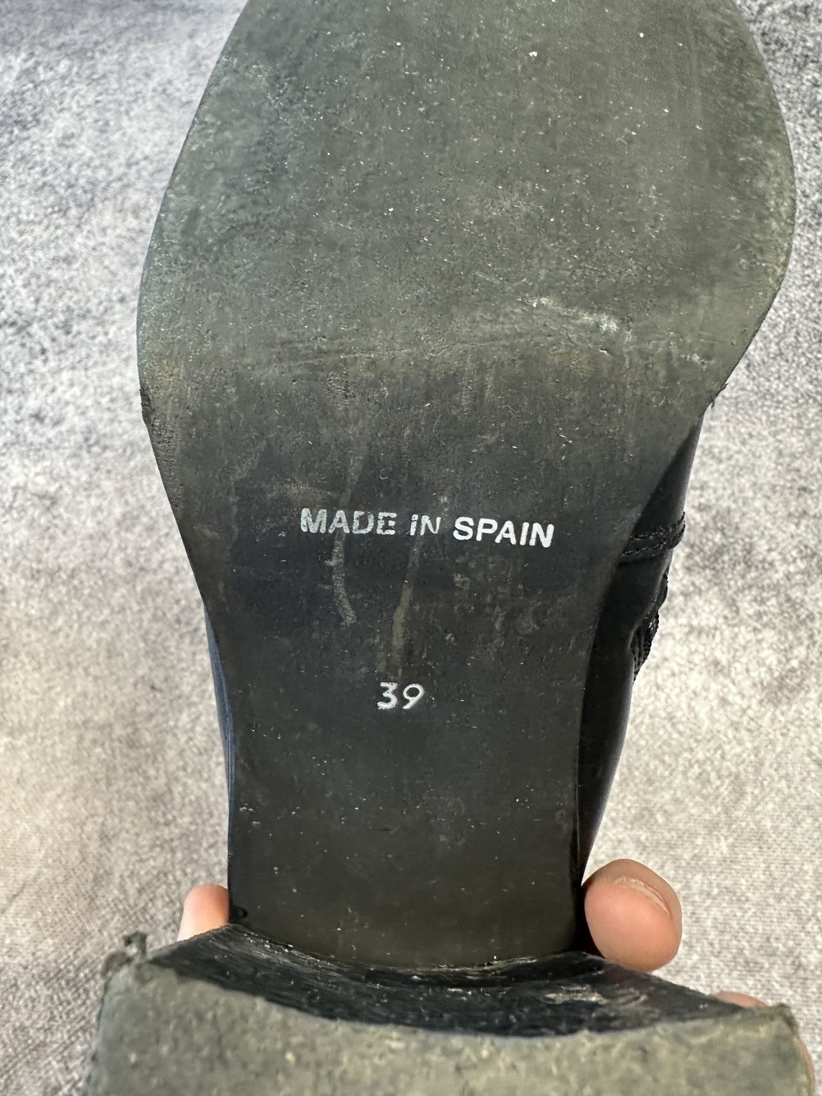 Designer Y2K Vintage Leather High Shoes Avant Garde Style Opium USA O Size US 9 / IT 39 - 5 Thumbnail
