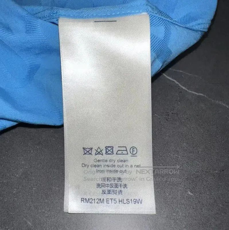 Louis Vuitton Louis Vuitton Summer Lake Blue Short Sleeve Shirt . Size US M / EU 48-50 / 2 - 6 Thumbnail