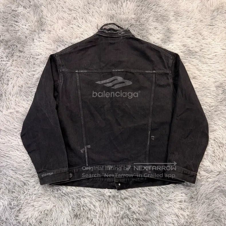 Balenciaga Balenciaga Denim jacket Size US S / EU 44-46 / 1 - 2 Thumbnail