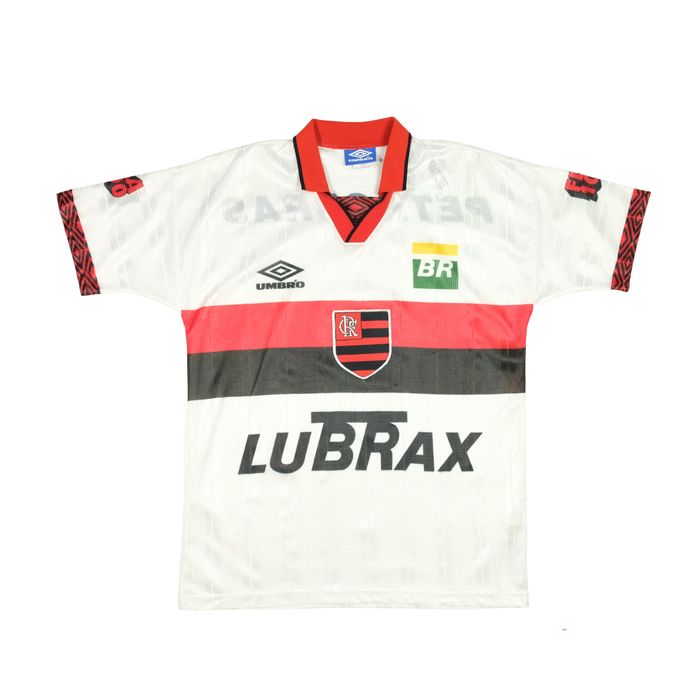 Umbro Flamengo Umbro 1995/1996 Lubrax Football Shirt Soccer Jersey ...