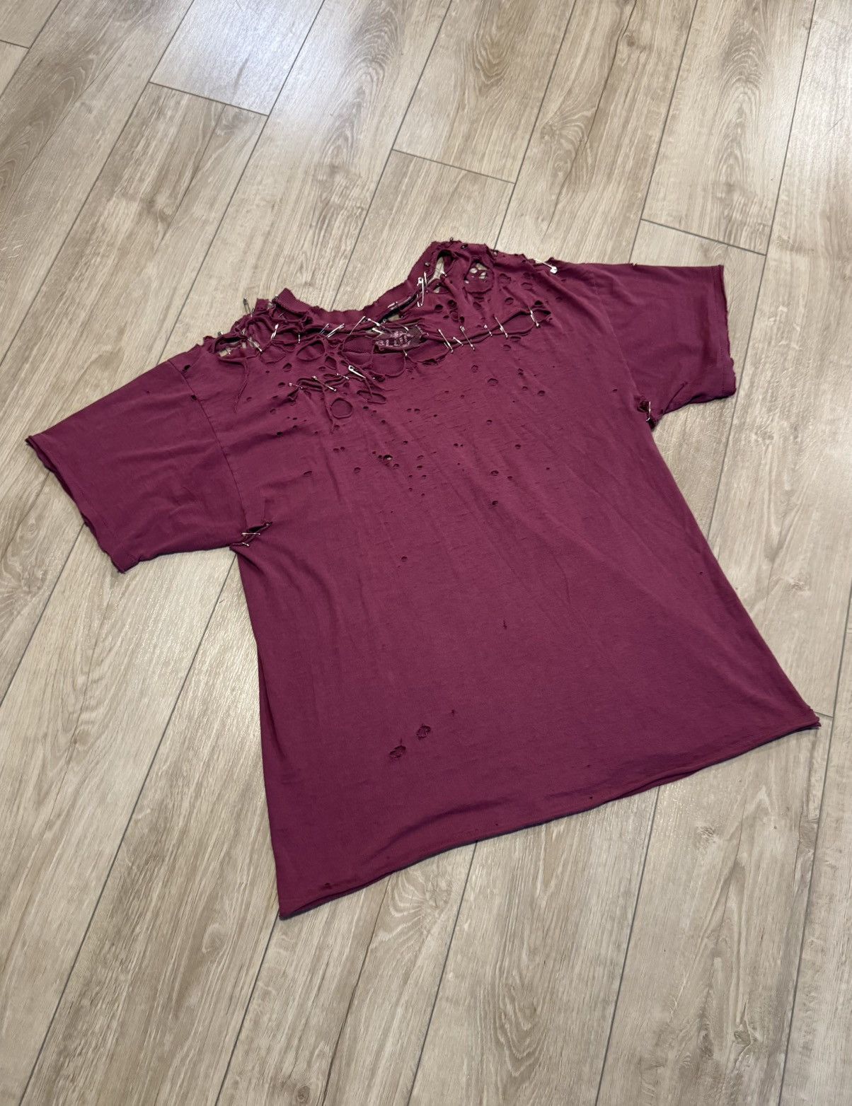 Vintage Thrashed Blunt Skater Tee Size US XL / EU 56 / 4 - 5 Thumbnail