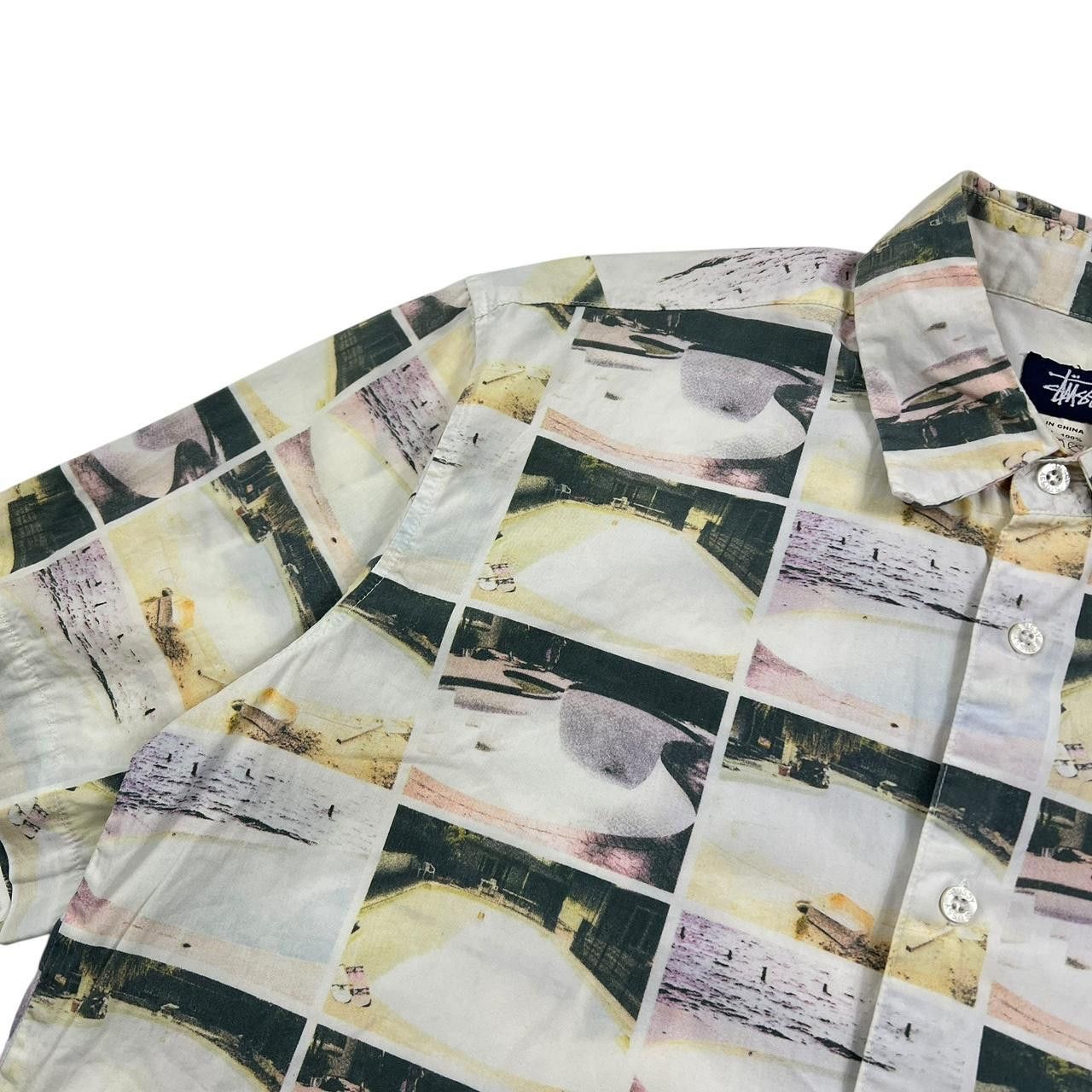 Stussy Vintage Stussy Button Up Shirt Skateboard Bowl - Medium Size US M / EU 48-50 / 2 - 5 Thumbnail