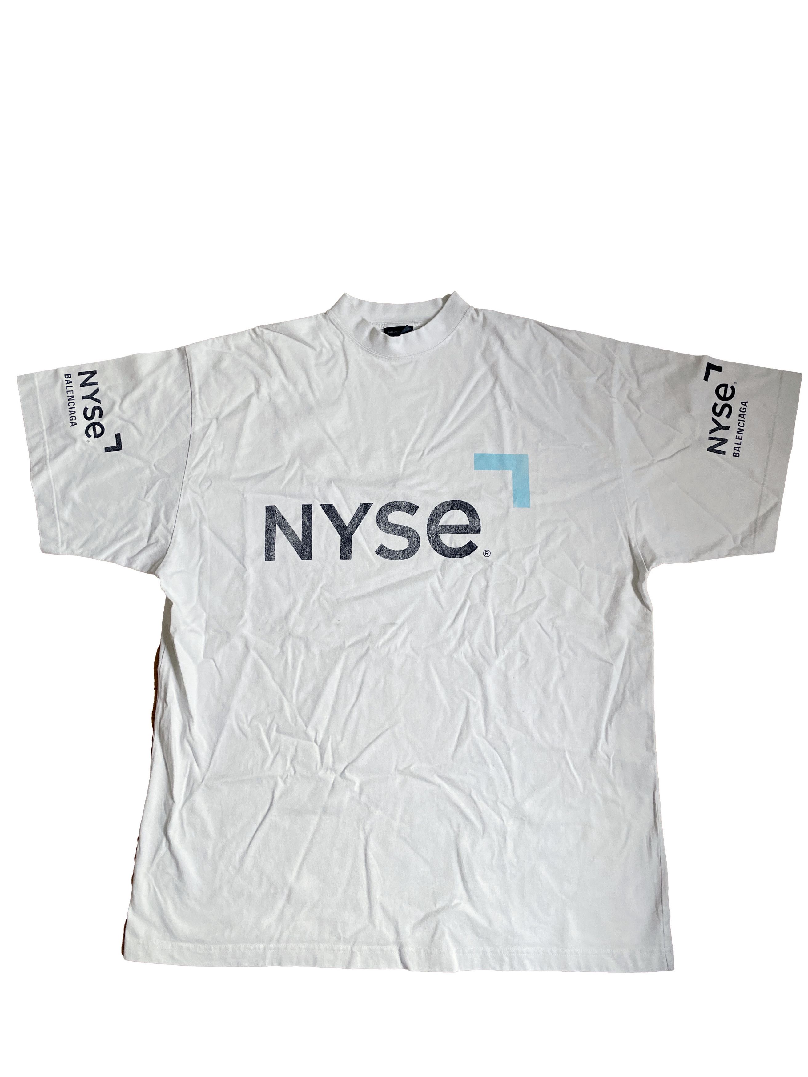 Balenciaga Balenciaga NYSE T-Shirt Size US L / EU 52-54 / 3 - 1 Thumbnail