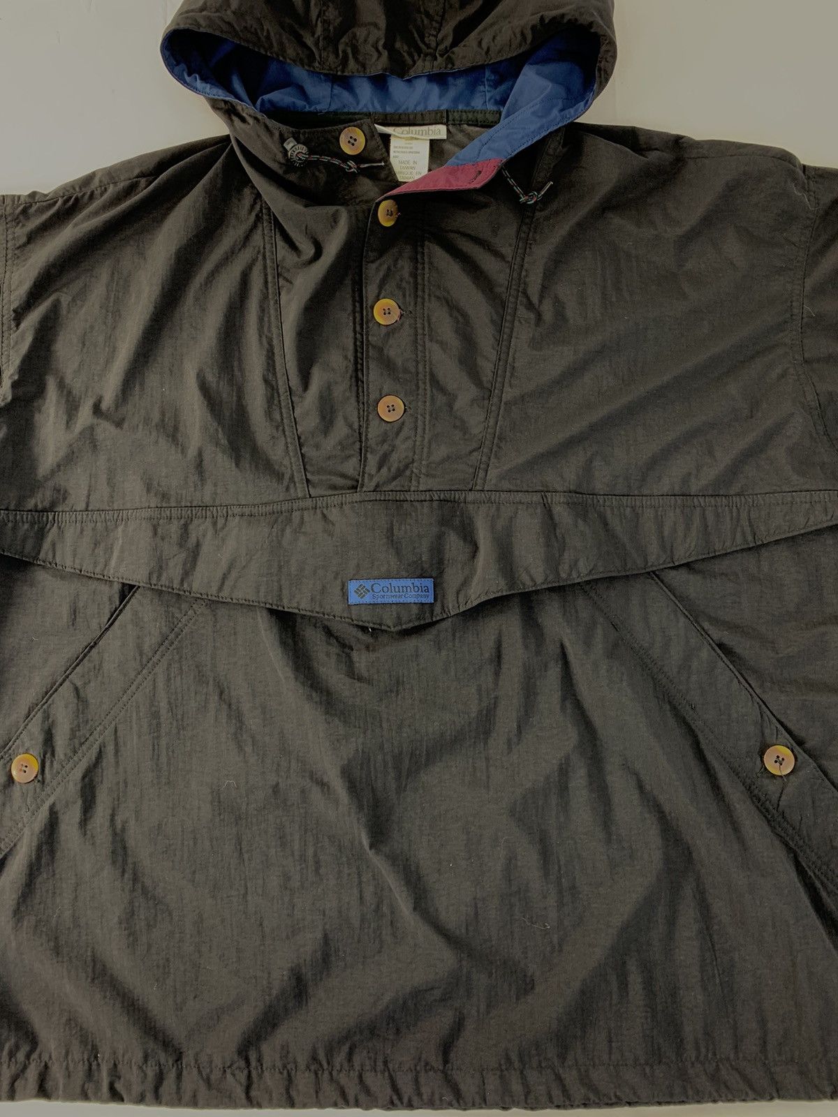 Columbia 90s Columbia Sportswear Company Hooded Anorak Jacket Style Size US XL / EU 56 / 4 - 2 Thumbnail