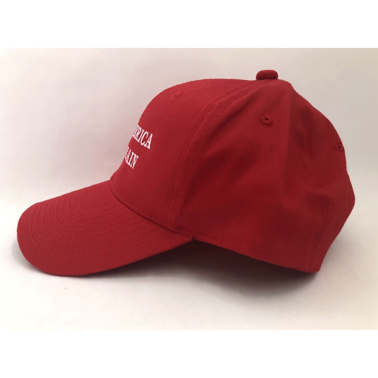 Vintage VINTAGE Outdoor Cap Make America Legit Again MALA snapback hat Men Red Adjustable OSFA NWOT Deadstock Hats Size ONE SIZE - 3 Thumbnail