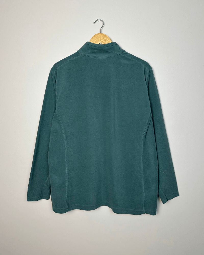 Columbia Columbia 1/4-Zip Teal Fleece Pullover - Men's Size Large Size US L / EU 52-54 / 3 - 4 Thumbnail