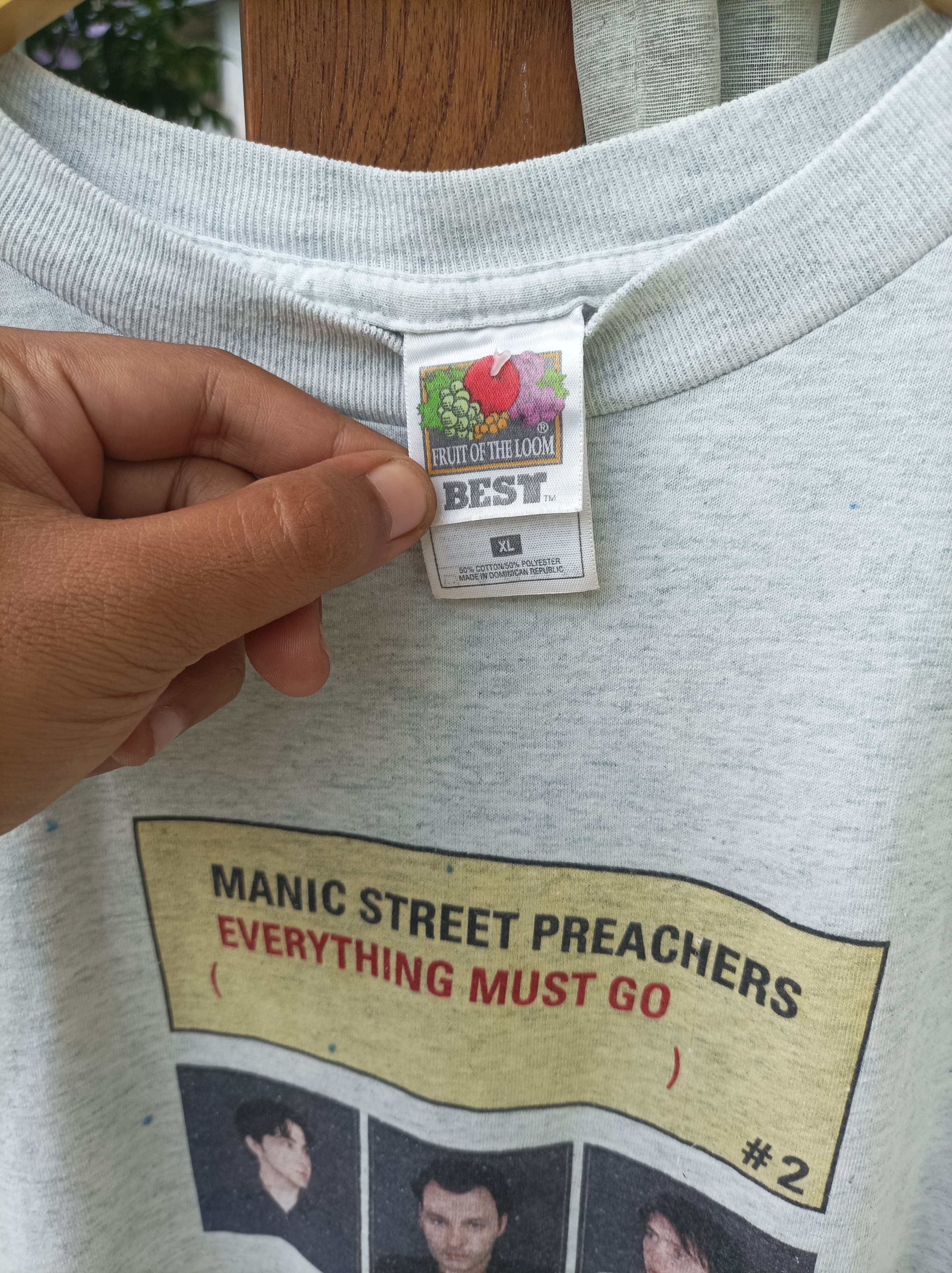 Fruit Of The Loom manic street preachers uk tour 96 Size US XL / EU 56 / 4 - 5 Thumbnail