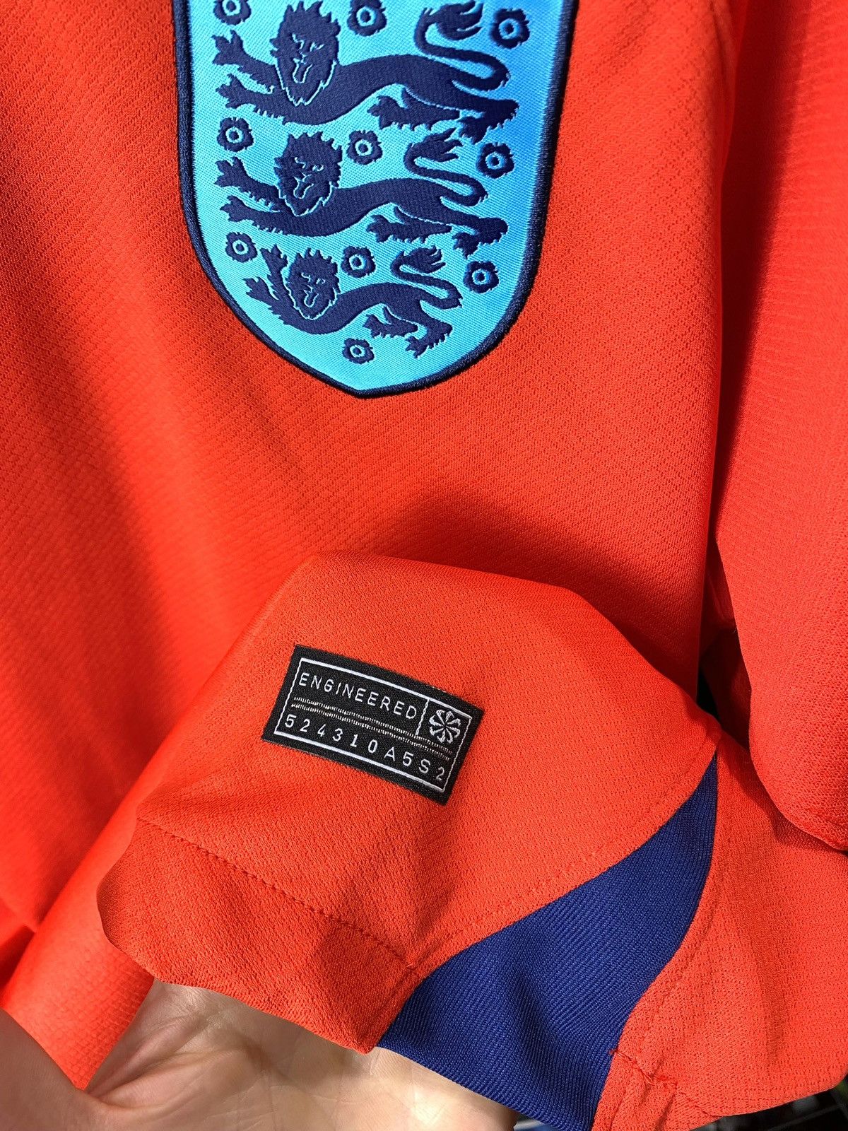 Umbro Nike England Soccer Jersey T Shirt Hype Drip Drill Size US XXL / EU 58 / 5 - 6 Thumbnail