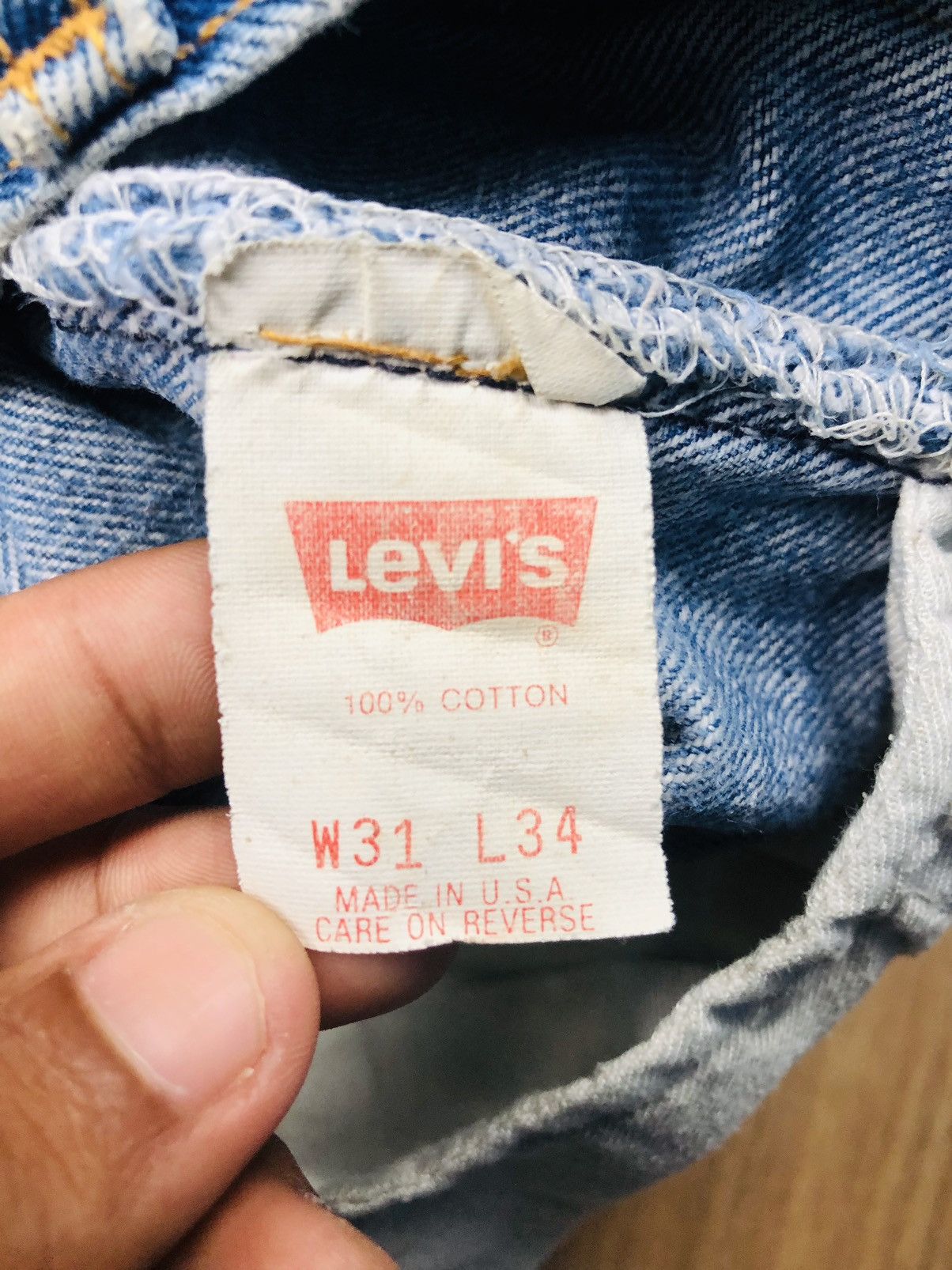 Levi's Levis Distresses Jeans (37) Size US 29 - 13 Thumbnail
