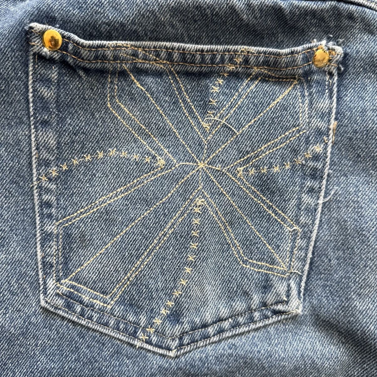 Other Blue baggy jeans with cross design Size US 38 / EU 54 - 5 Thumbnail