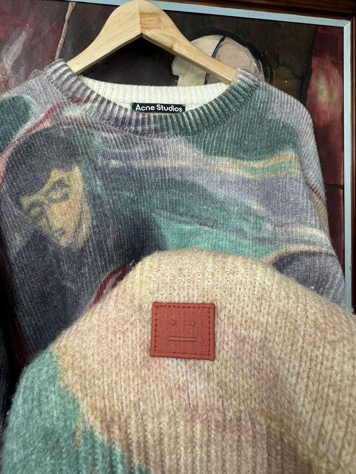 Acne Studios × Designer Acne Studios Munich Separation Sweater Knit Art Multicolor Size US M / EU 48-50 / 2 - 4 Thumbnail