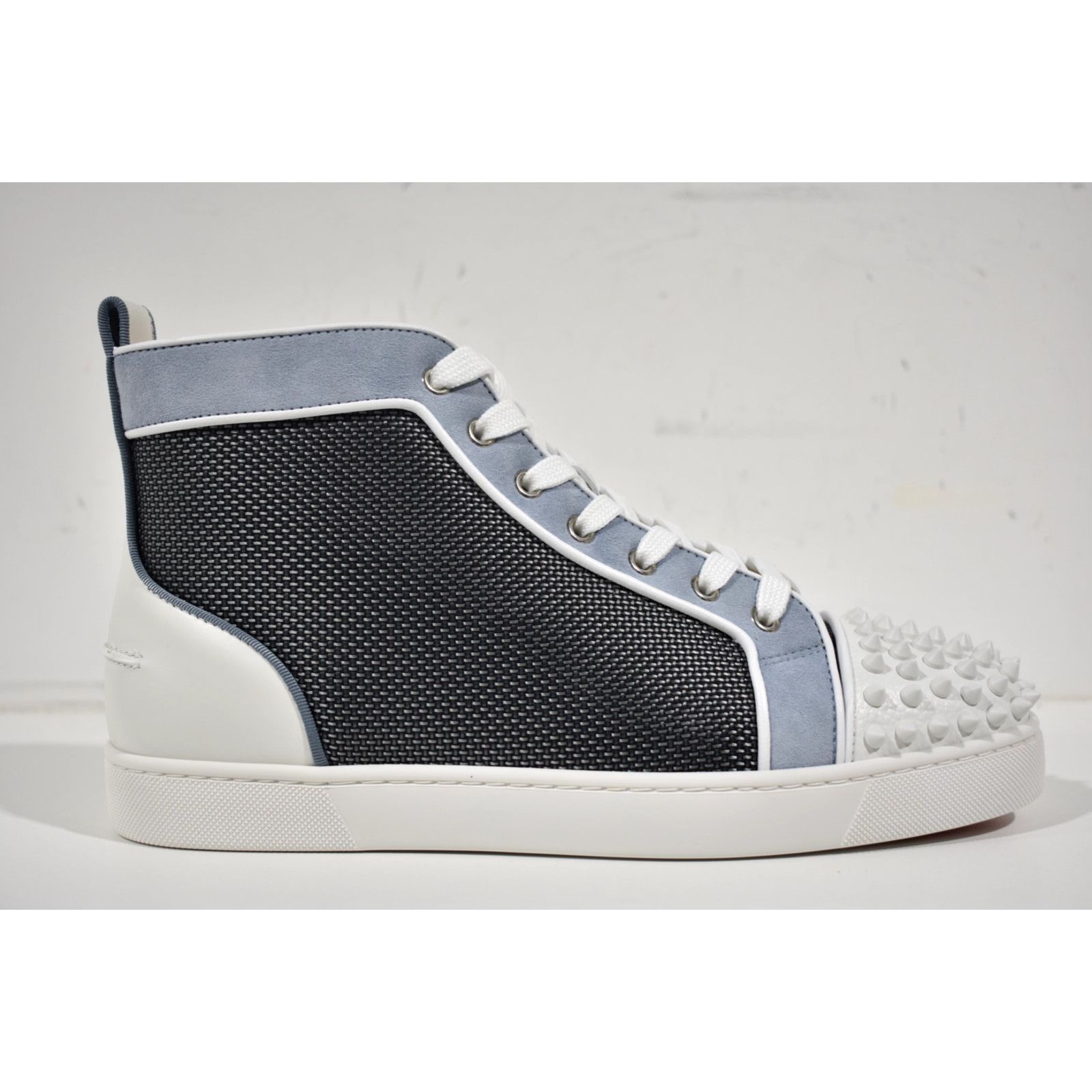 Christian Louboutin Christian Louboutin Lou Spikes Orlato High Top Sneaker Size US 8 / EU 41 - 2 Thumbnail