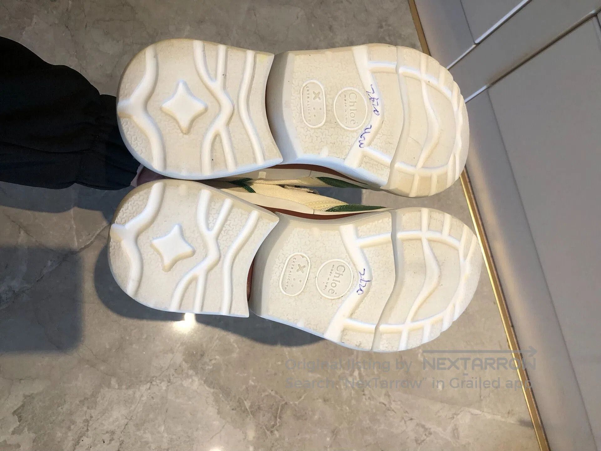 Chloe Chloe Women's Leather Sneakers. Size US 6 / IT 36 - 6 Thumbnail