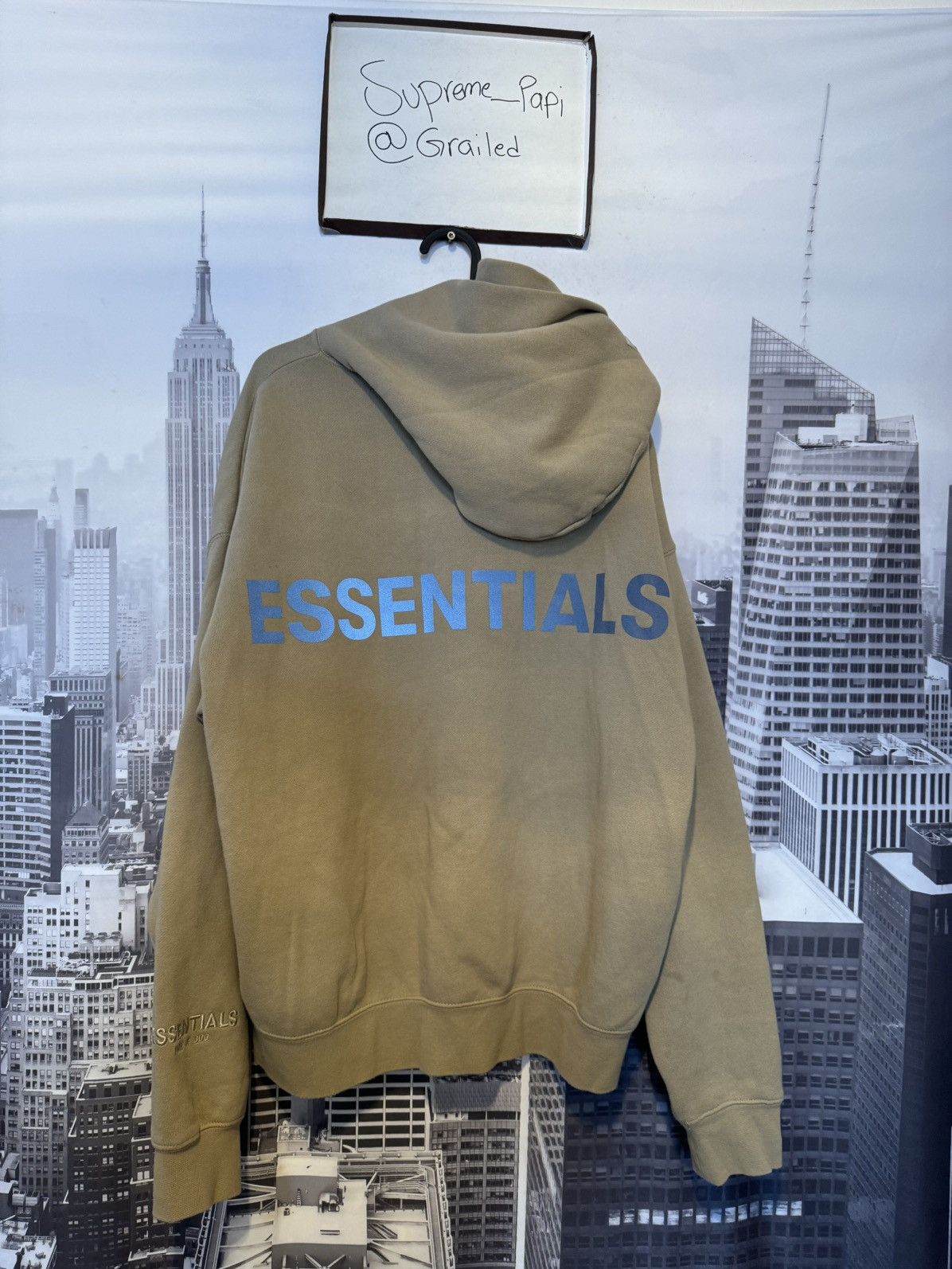 Fear of God OG Fear of God Essentials 3M Graphic Hoodie Twill SZ MED 🔥 Size US M / EU 48-50 / 2 - 2 Thumbnail