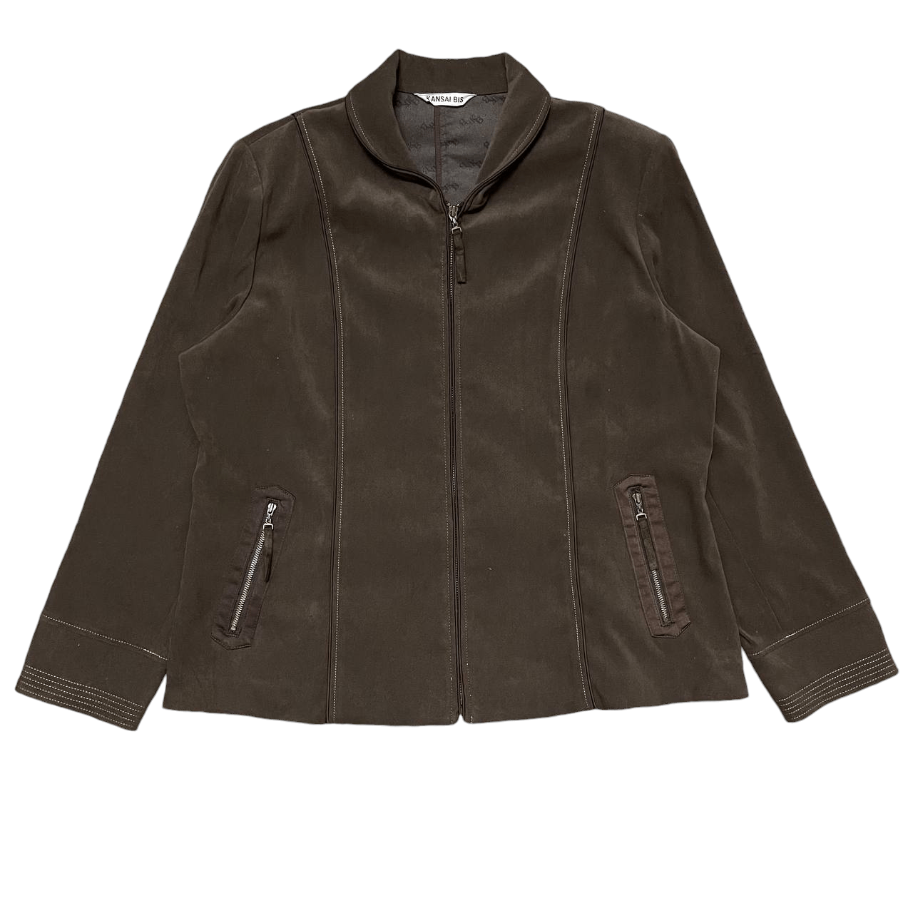 Kansai Yamamoto Vintage Kansai Yamamoto Kansai Bis Zipper Jacket Size US M / EU 48-50 / 2 - 1 Thumbnail