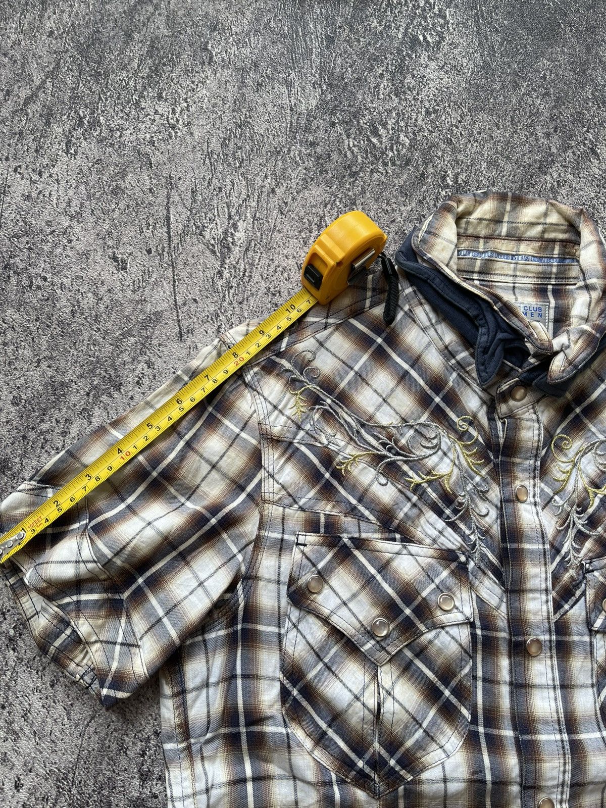 Japanese Brand Nicole club for men tribal poem shirt Size US M / EU 48-50 / 2 - 8 Thumbnail
