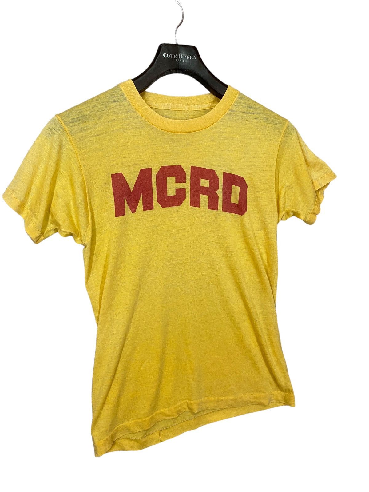Vintage Vintage paperthin 80s mcrd us marine tshirt Size US M / EU 48-50 / 2 - 2 Thumbnail