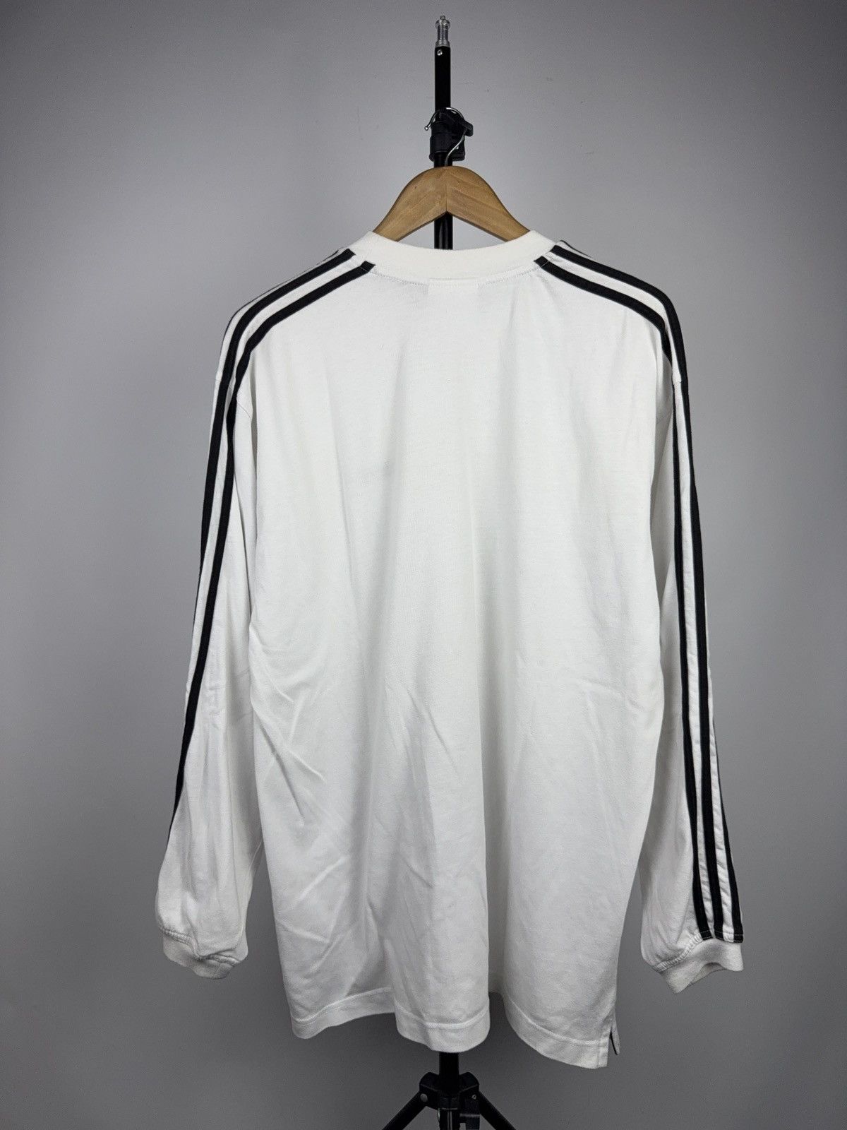 Adidas Vintage Retro 90s Adidas Originals 3-Stripes Long Sleeve Tee Size US L / EU 52-54 / 3 - 10 Thumbnail