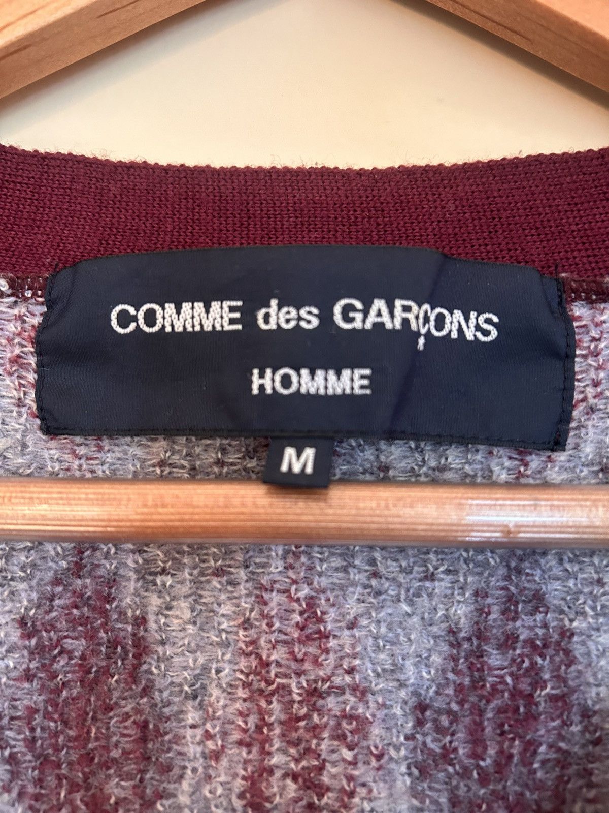 Comme des Garcons Homme 2005 Argile Knit Cardigan Size US M / EU 48-50 / 2 - 3 Thumbnail