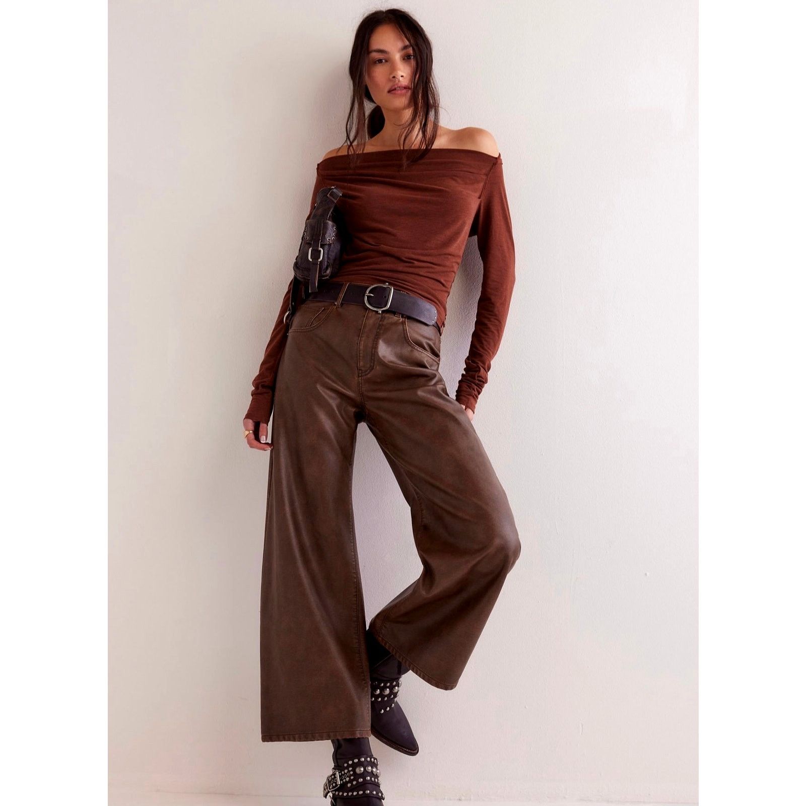 Free People Free People Menagerie Long Sleeve Umber Earth Size S Size S / US 4 / IT 40 - 5 Thumbnail