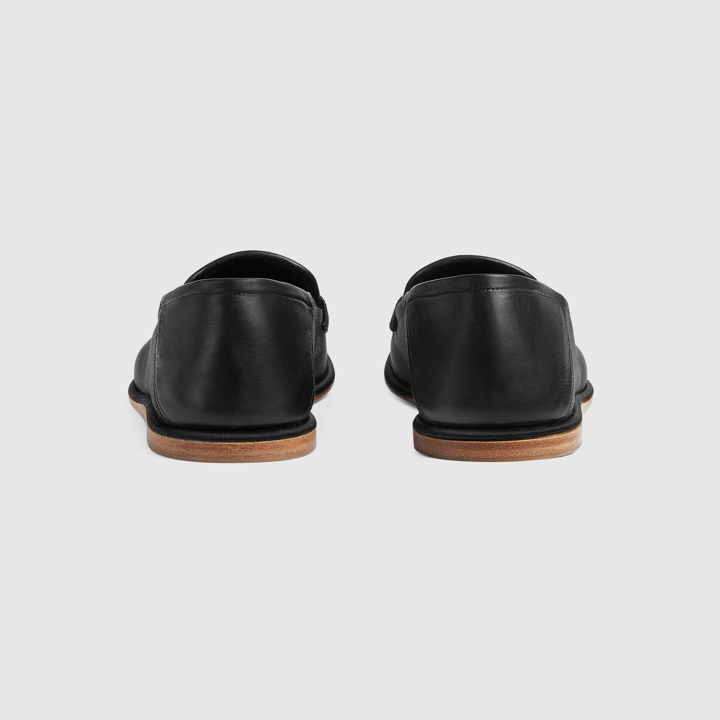 Gucci o1s1wg110125 Horsebit Loafers With Crystals in Black Size US 5.5 / IT 35.5 - 4 Thumbnail