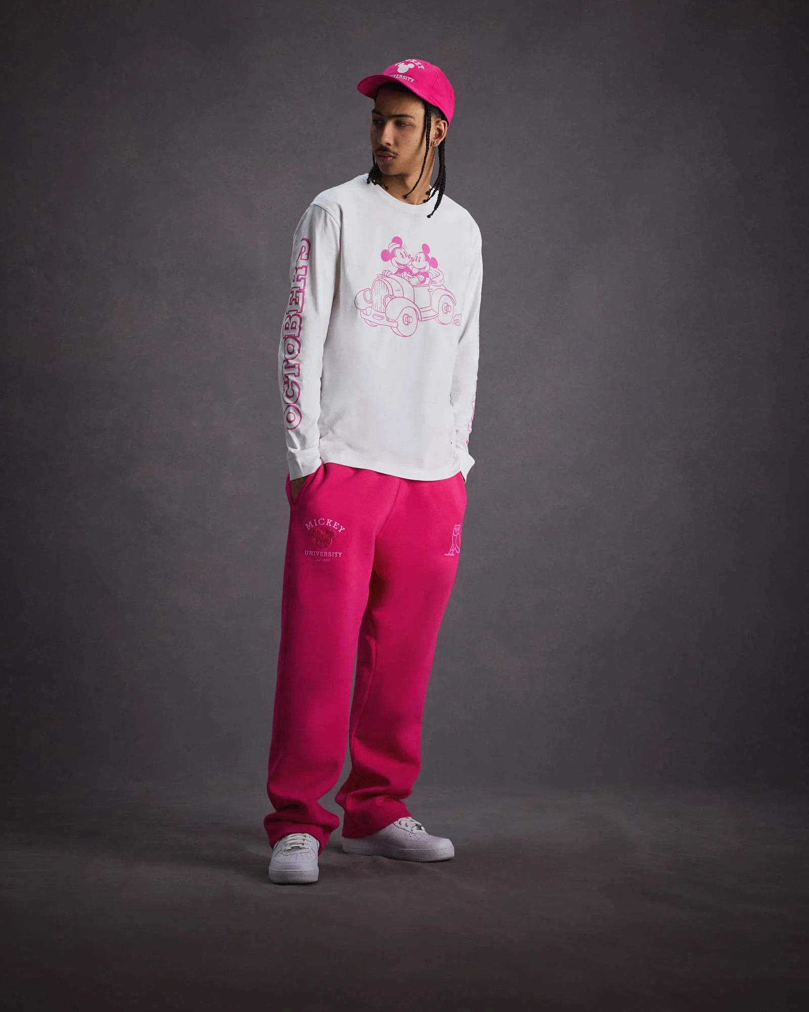 Disney OVO x DISNEY MICKEY MOUSE VALENTINE'S LONG-SLEEVE T-SHIRT Size US XL / EU 56 / 4 - 3 Thumbnail