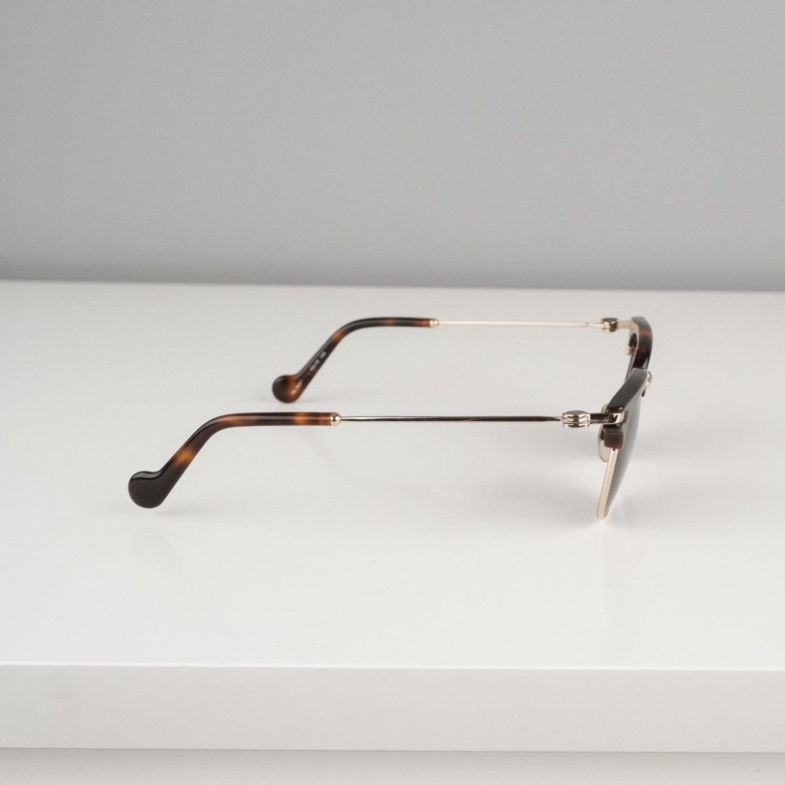 Moncler Moncler gold logo aviator sunglasses Size ONE SIZE - 3 Thumbnail