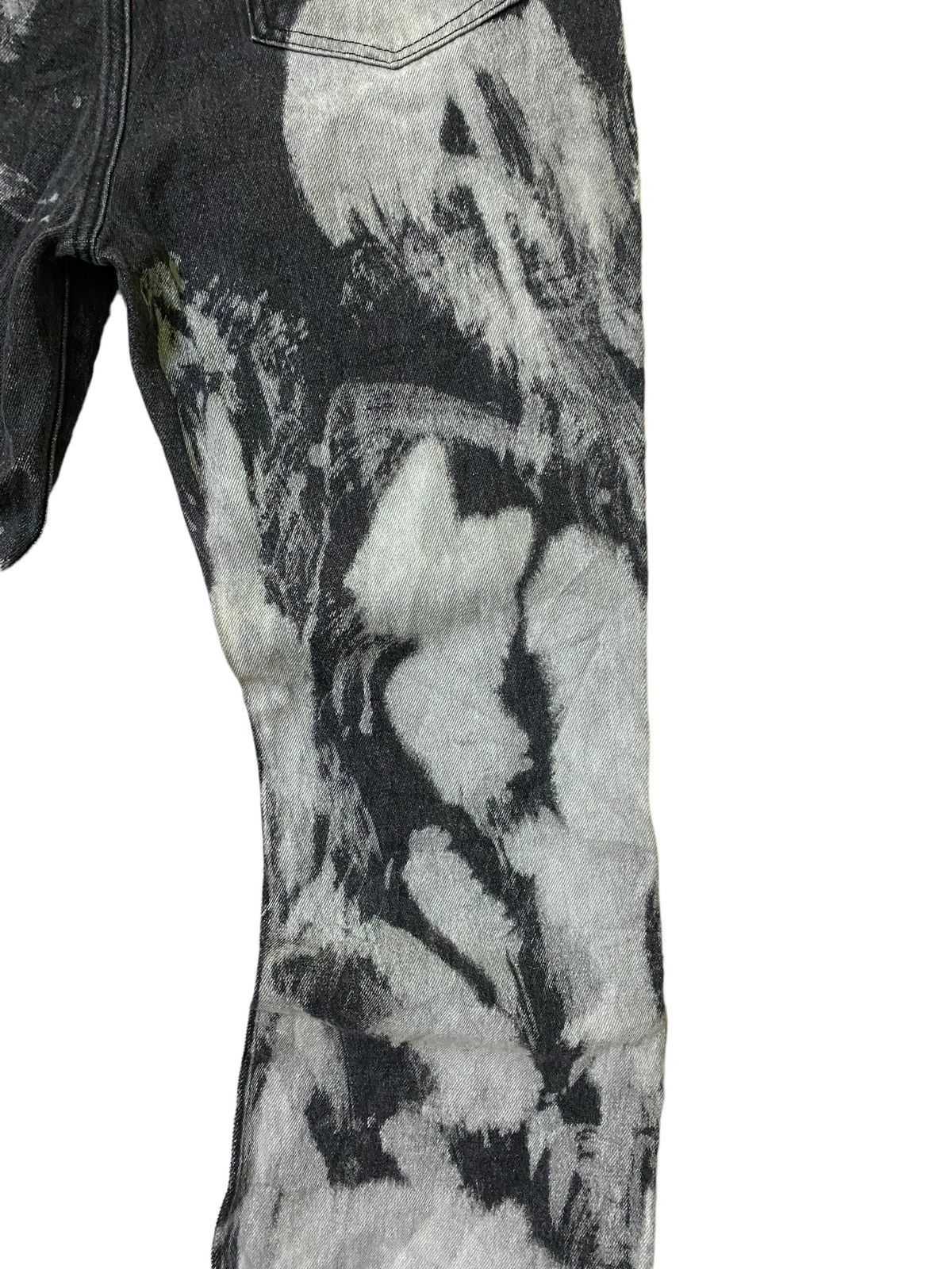Hysteric Glamour FLARED G.O.C RICK OWENS STYLE ACID WASH DENIM Size US 28 / EU 44 - 14 Thumbnail