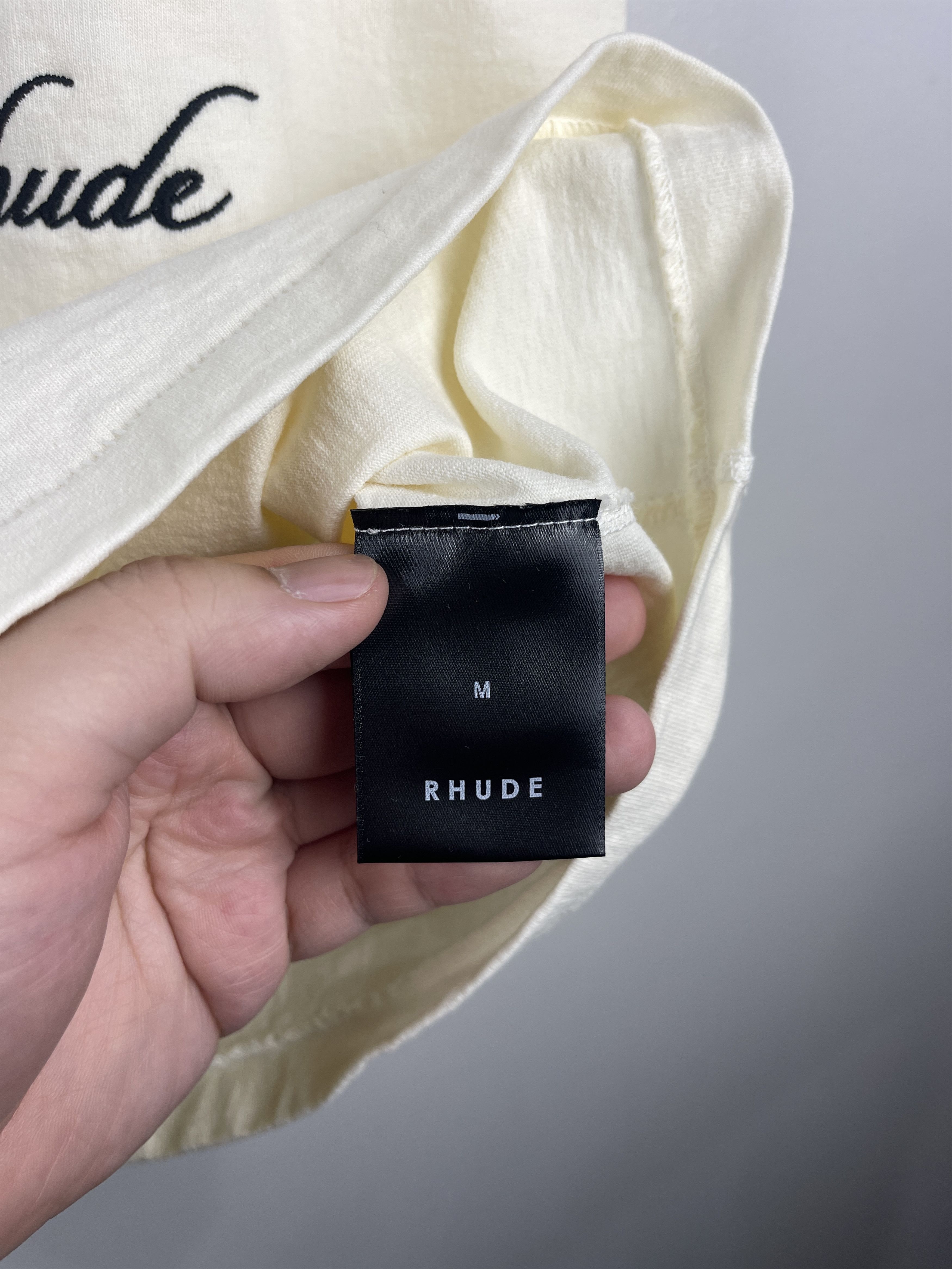 Rhude Rhude White Tank Top Size US M / EU 48-50 / 2 - 4 Thumbnail