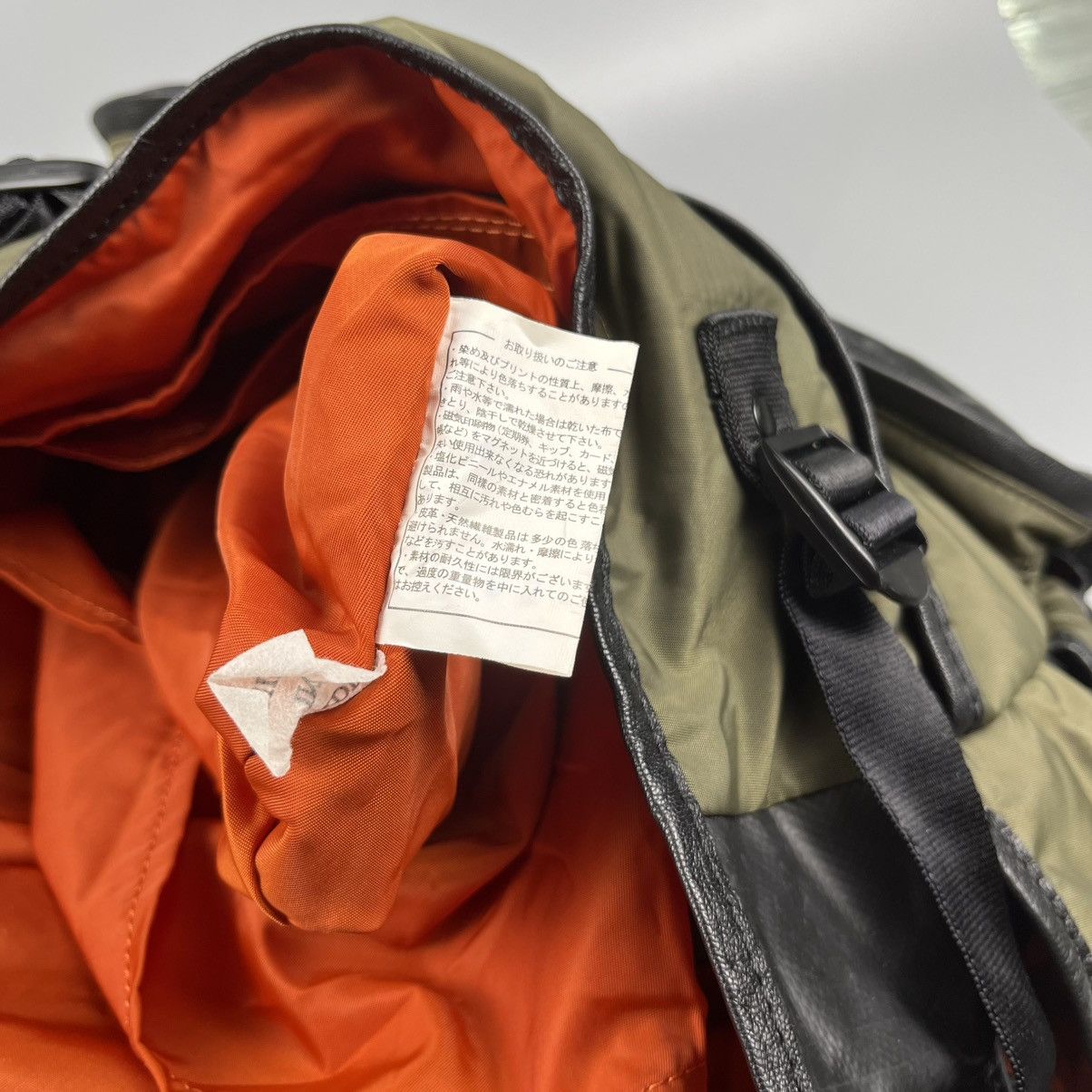Yohji Yamamoto Y’saccs - Tanker Backpack Nylon Leather Size ONE SIZE - 14 Thumbnail