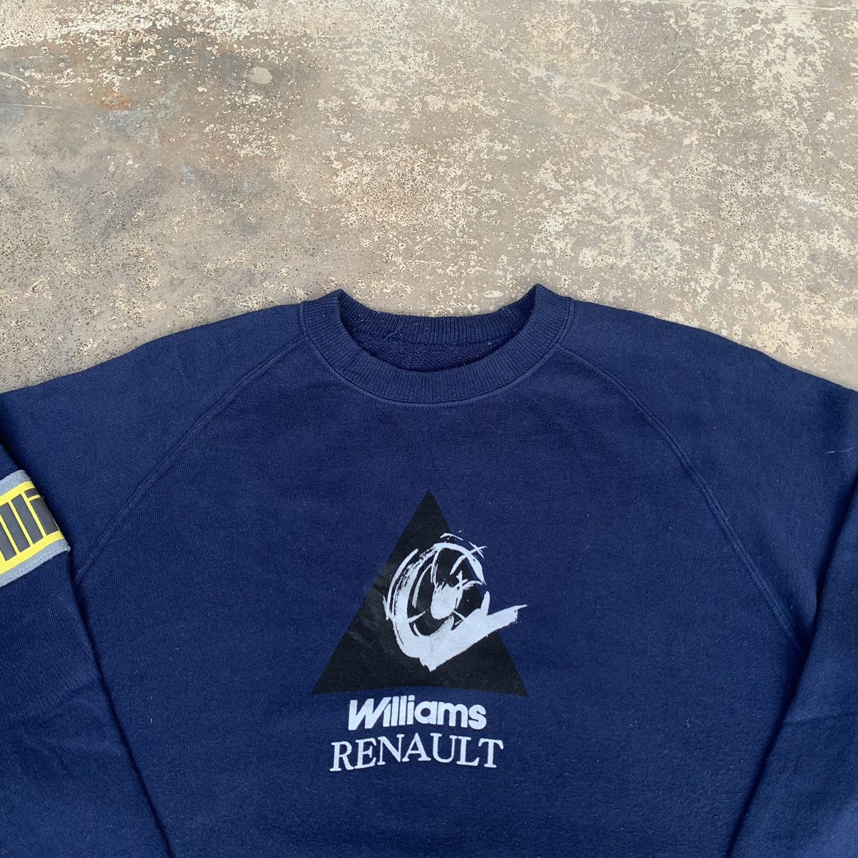 R.M. Williams Vintage 90s Williams Renault Formula 1 Crewneck Size US M / EU 48-50 / 2 - 6 Thumbnail