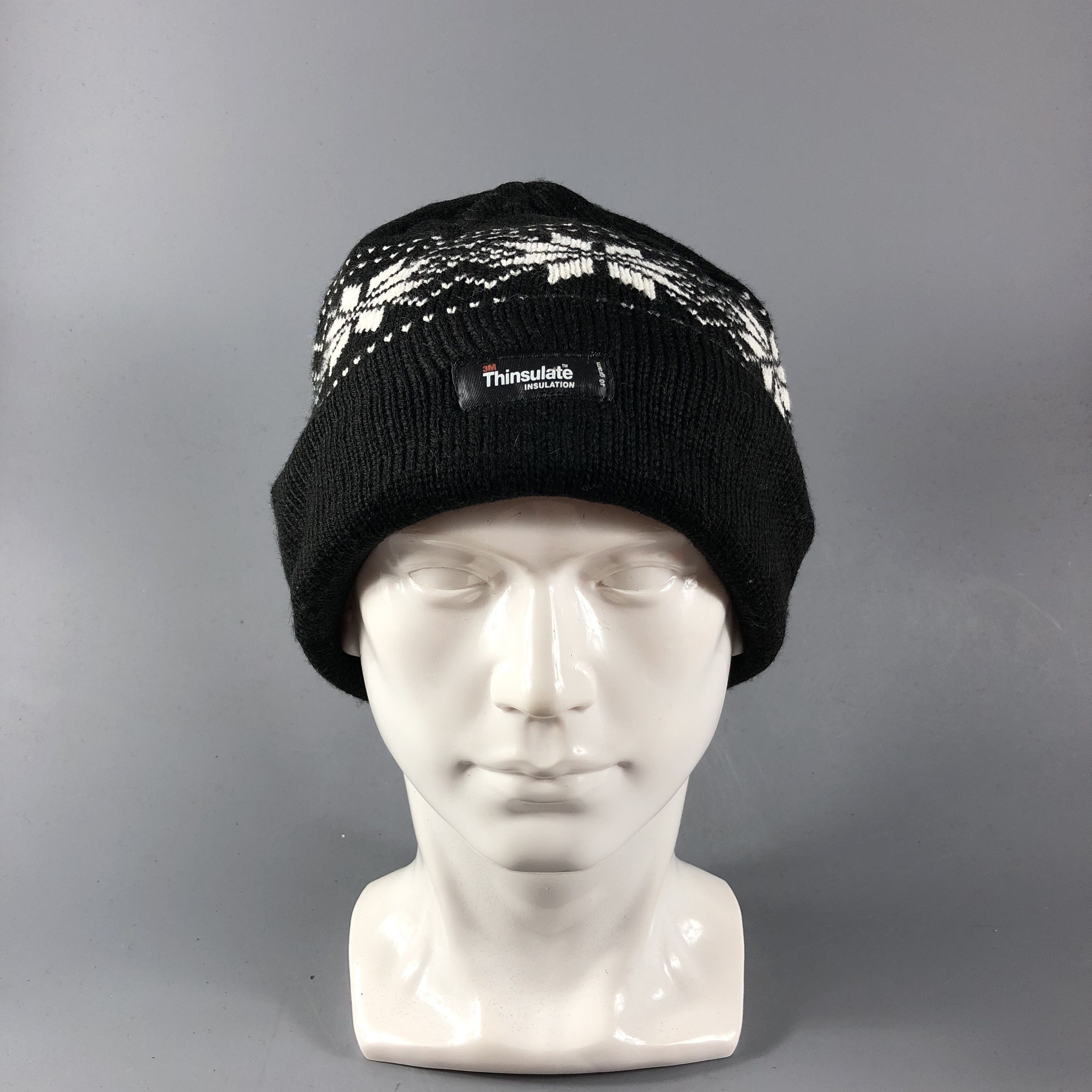 Vintage Thinsulate Fair Isle Beanie Snowcap Snow Hat B670 Size ONE SIZE - 1 Thumbnail