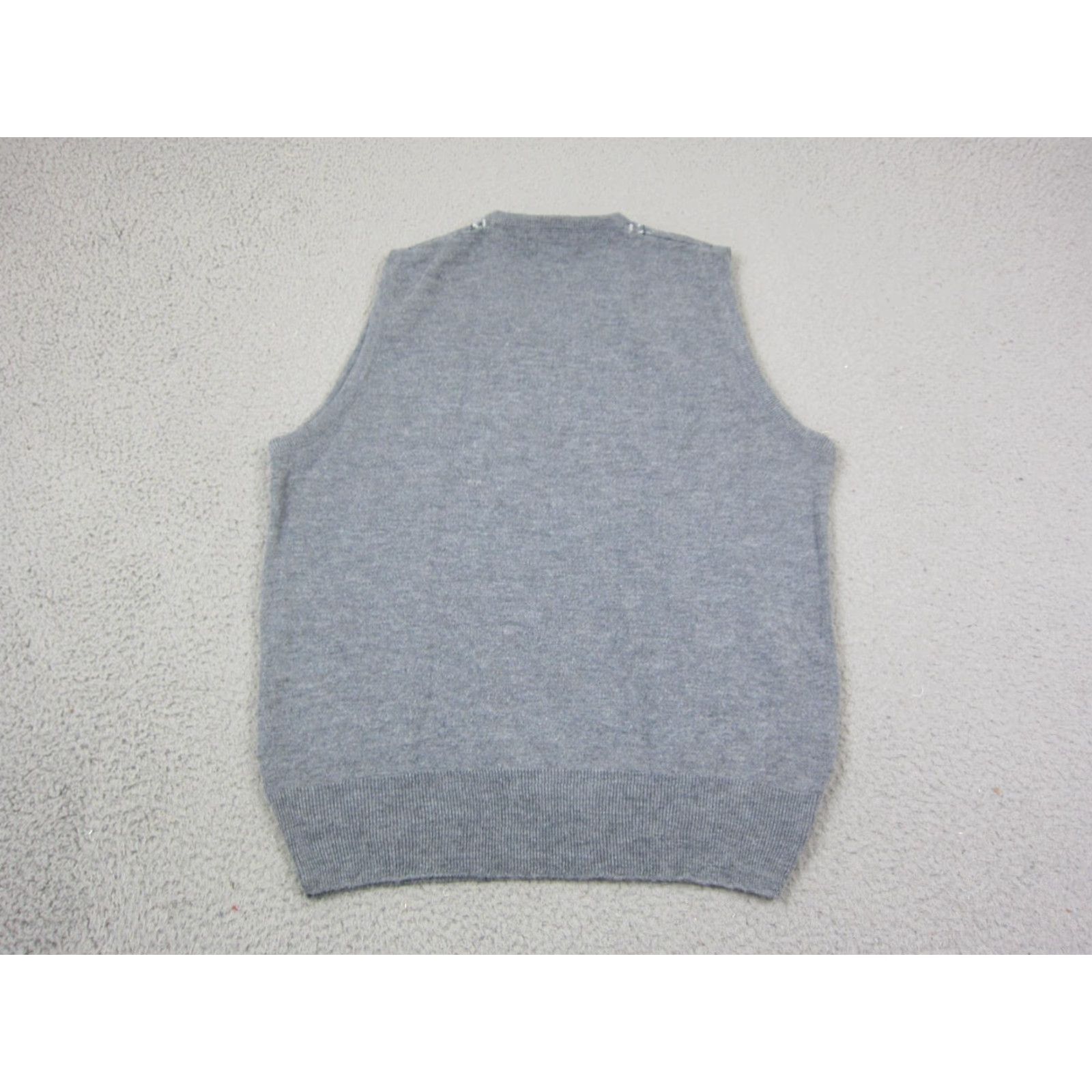 Vintage VINTAGE Puritan Sweater Vest Mens L Blue Argyle Knit V-Neck USA 70s Dress, Casual, Workwear, Business, Formal, Party/Cocktail Size US L / EU 52-54 / 3 - 7 Thumbnail