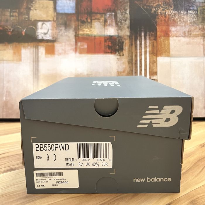 New Balance 2023 New Balance 550 White / Turtle Dove / Rain Cloud NB550 ...