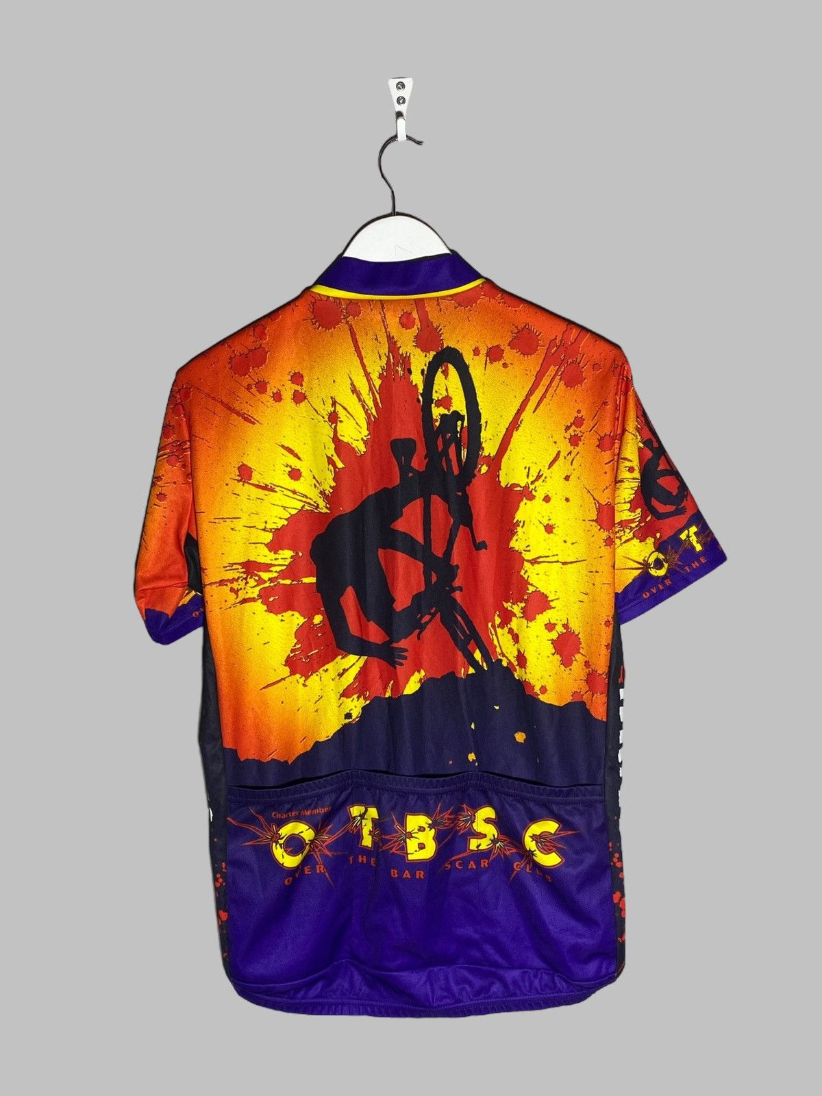 Other 🔥 Y2K BMX BIKE RACE JERSEY AOP PRIMAL XTREME CYBER COLOR Size US L / EU 52-54 / 3 - 2 Thumbnail