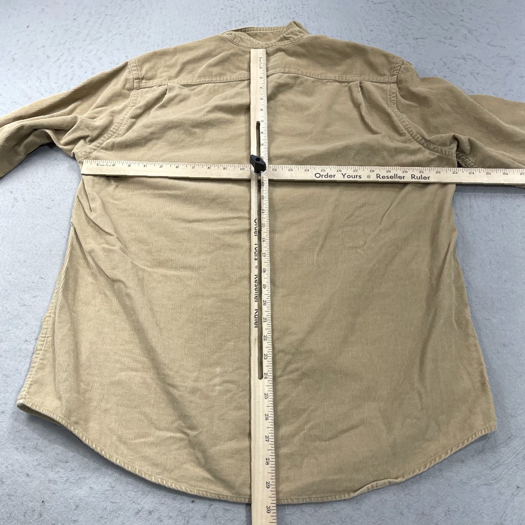 Vintage LL Bean Shirt Mens Medium Brown Corduroy Cotton Long Sleeve Casual Button Size US M / EU 48-50 / 2 - 7 Thumbnail