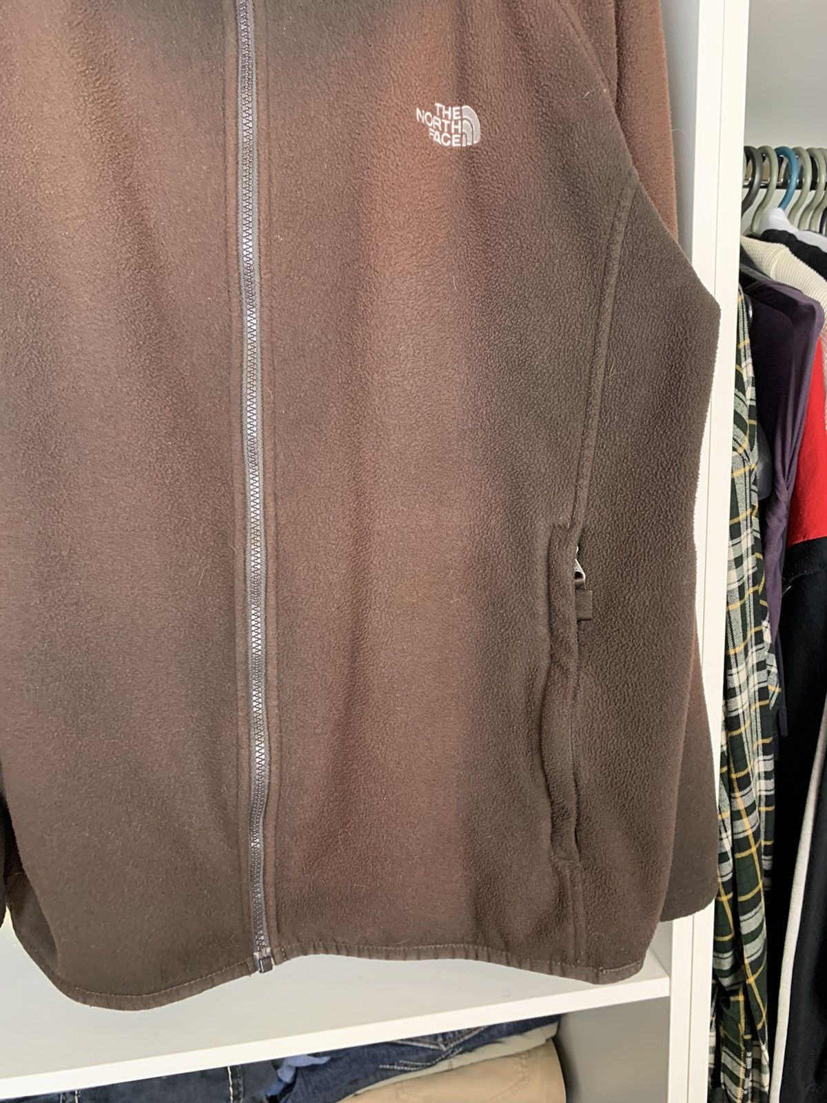 The North Face × Vintage Vintage The North Face Sun Faded Brown Fleece Size US XL / EU 56 / 4 - 8 Thumbnail