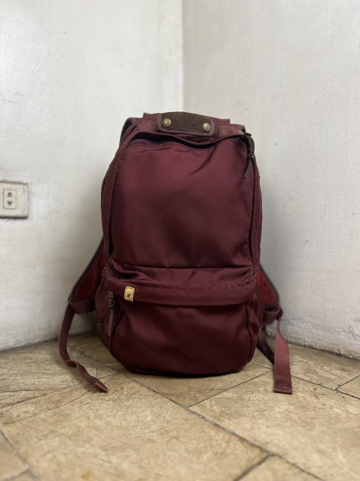 Visvim Visvim Ballistic 22L Backpack – Burgundy Color Size ONE SIZE - 3 Thumbnail