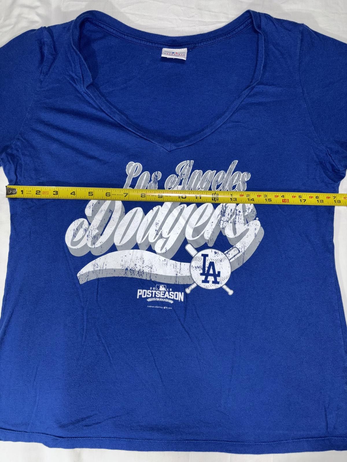 Designer Los Angeles Dodgers Women's T-Shirt - Postseason Edition Size XL / US 12-14 / IT 48-50 - 9 Thumbnail