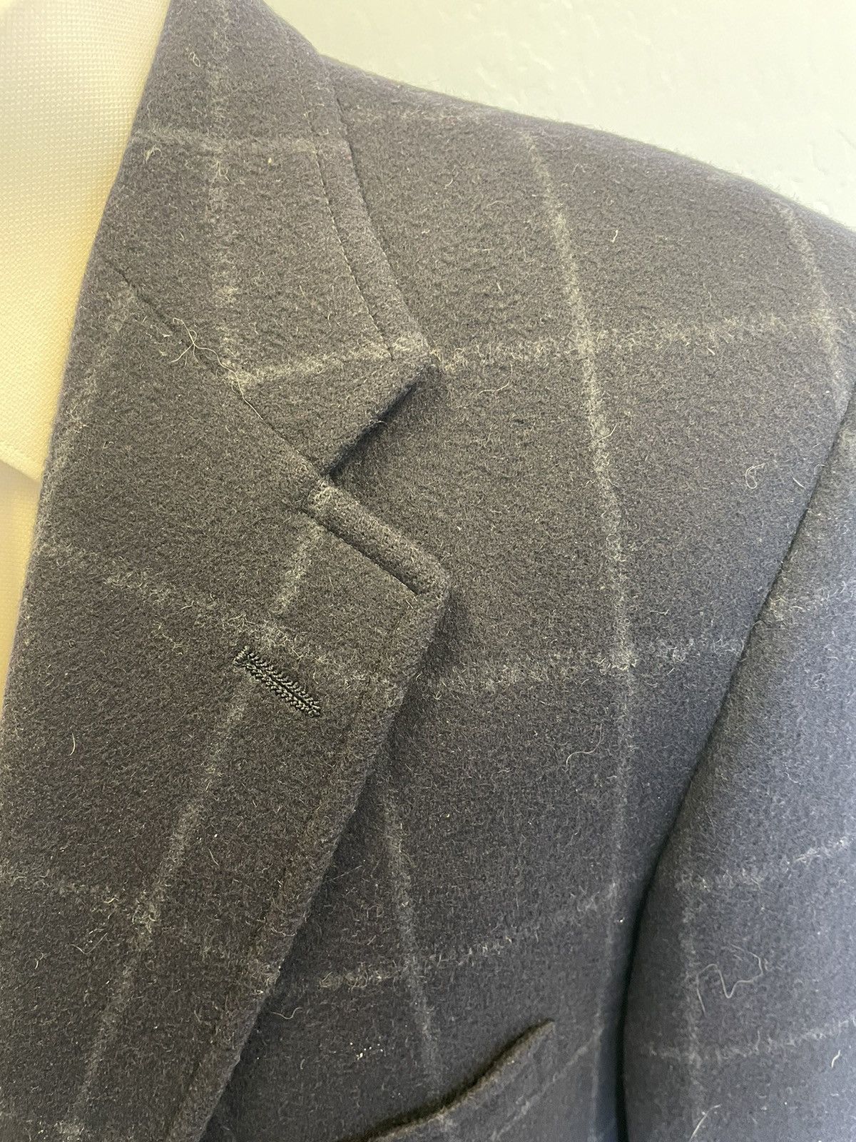 Chaps Ralph Lauren × Vintage Vintage Windowpane Jacket Size 44R - 2 Thumbnail