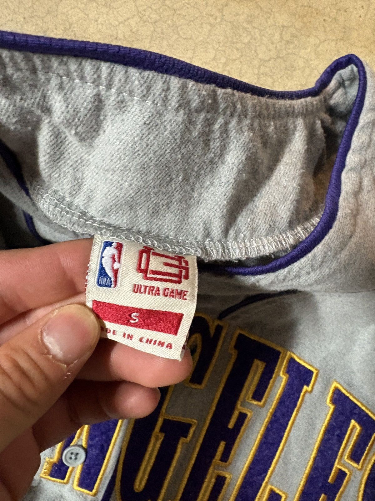Other Los Angeles Lakers Baseball Jersey Button Up Gray Size Small Size US S / EU 44-46 / 1 - 6 Thumbnail