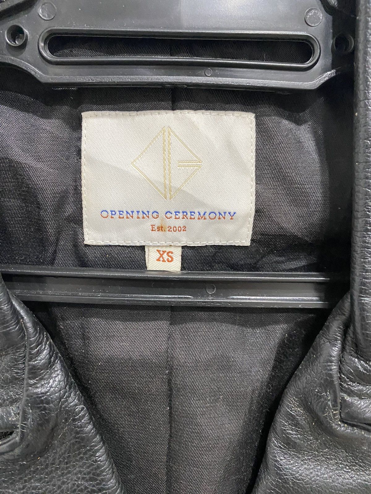 Kadoya × Leather × Opening Ceremony OPENING CEREMONY SEDITIONARIES LEATHER VEST DOUBLE COLLAR Size US XS / EU 42 / 0 - 4 Thumbnail