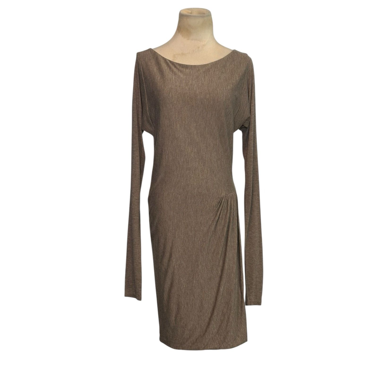 Rebecca Taylor Rebecca Taylor taupe long sleeves knit dress size Medium Size M / US 6-8 / IT 42-44 - 15 Thumbnail