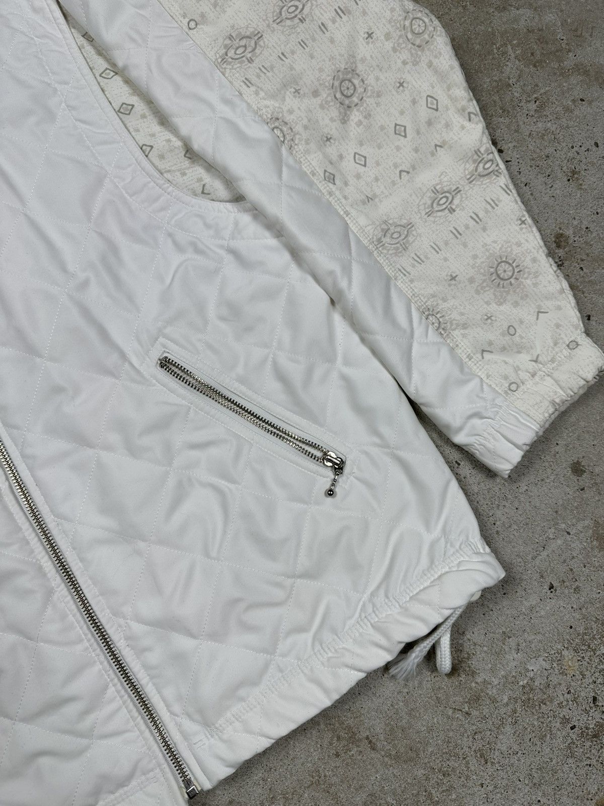 Sergio Tacchini Vintage 90s Sergio Tacchini Abstract Print Light Jacket Size US M / EU 48-50 / 2 - 6 Thumbnail