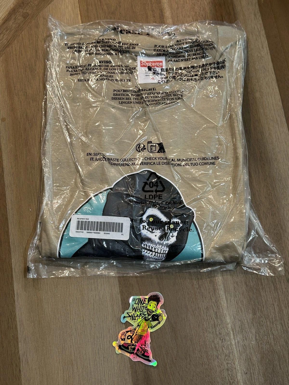 Supreme Supreme Reaper Tee & Sticker Size XL Size US XL / EU 56 / 4 - 3 Thumbnail