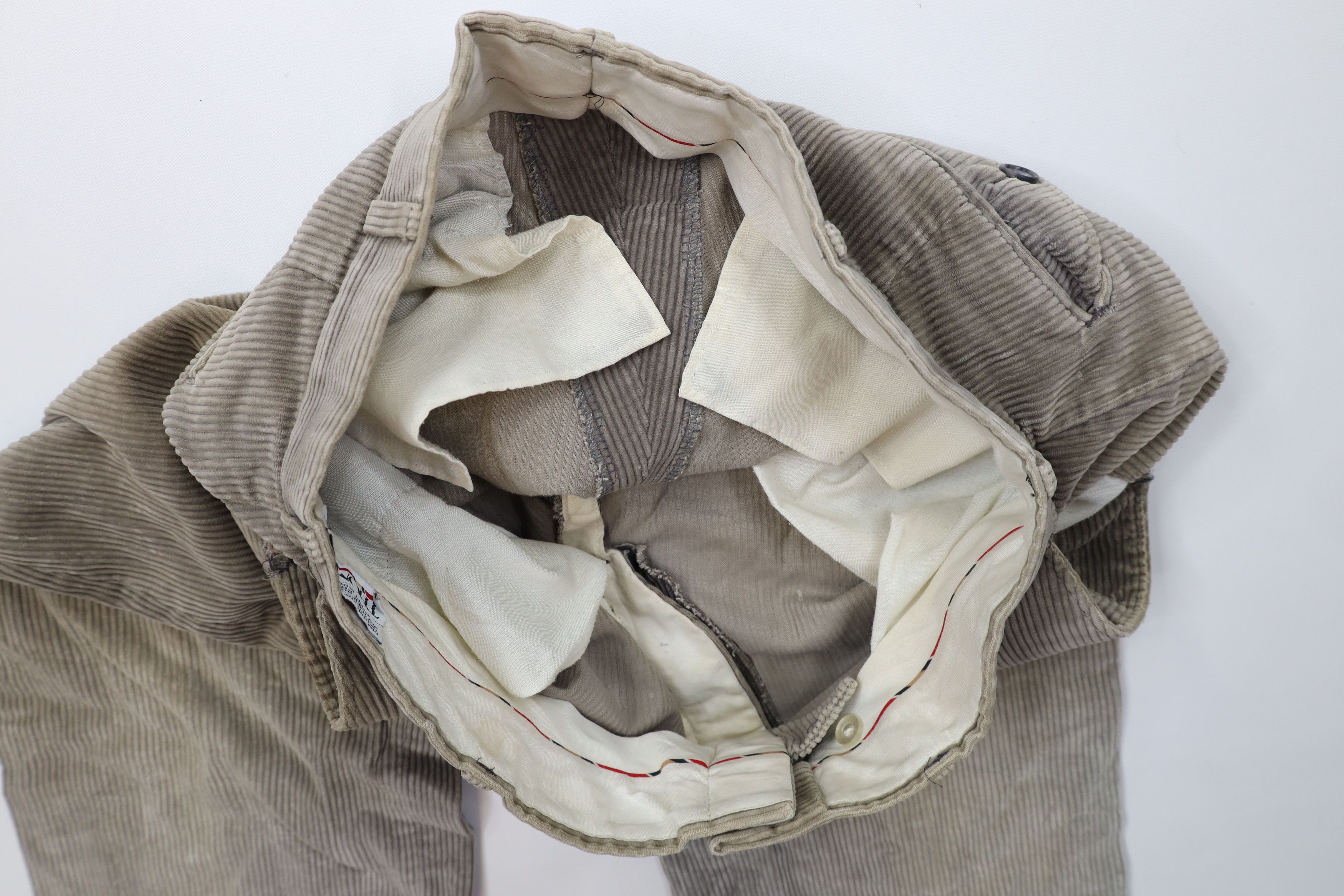 Vintage Vintage 70s Streetwear Wide Leg Corduroy Chino Pants USA Size US 32 / EU 48 - 9 Thumbnail