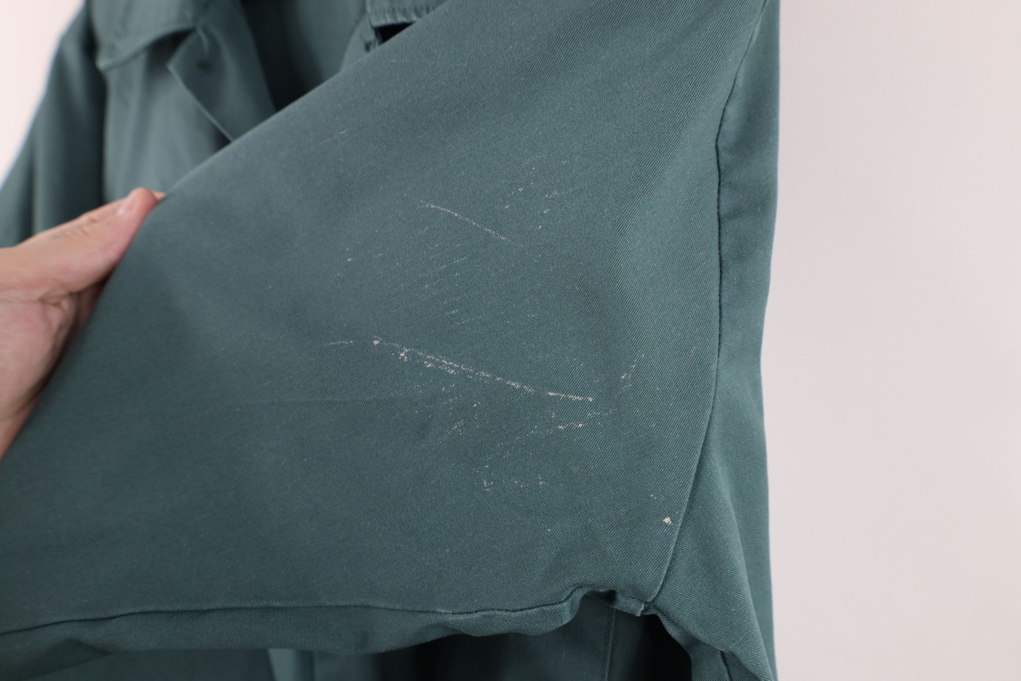 Dickies Vintage 90s Dickies Workwear Mechanic Button Shirt USA Green Size US M / EU 48-50 / 2 - 5 Thumbnail